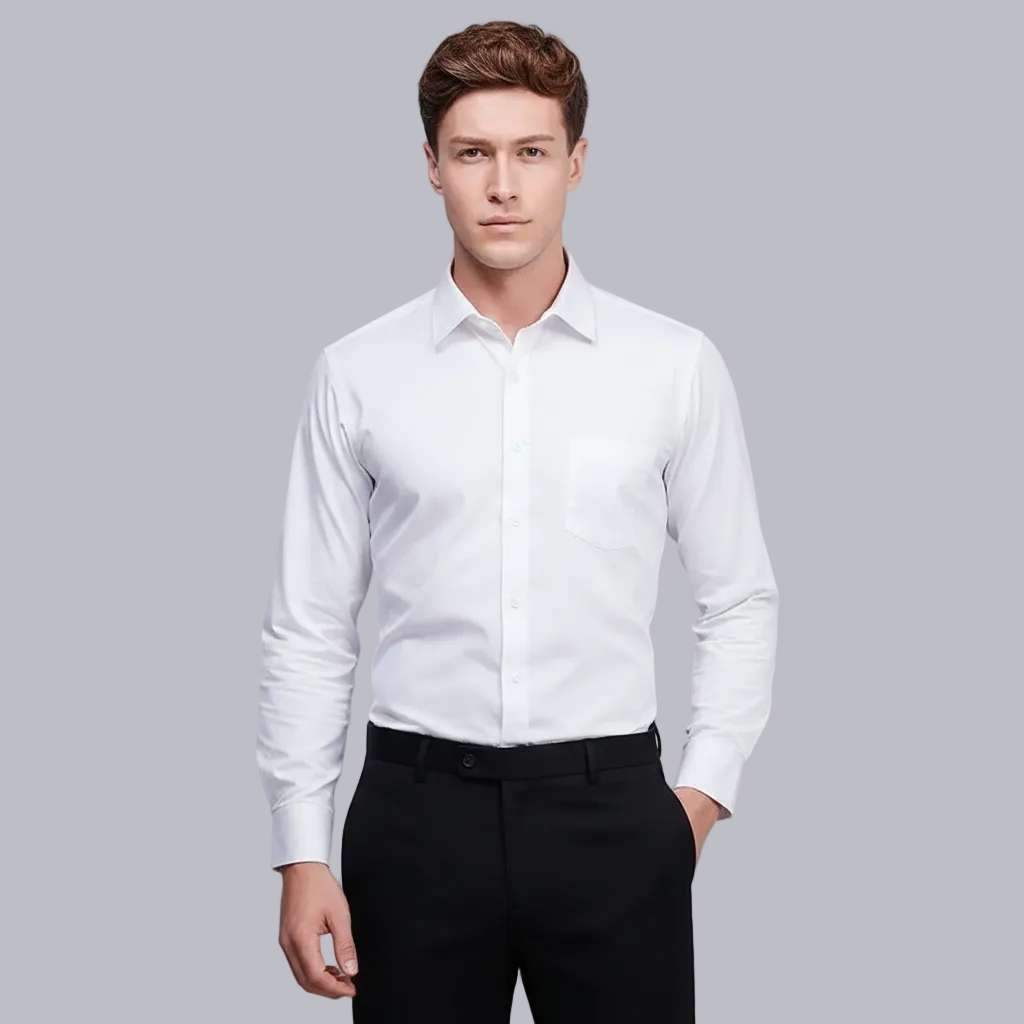 Men Long Sleeve Formal Shirt