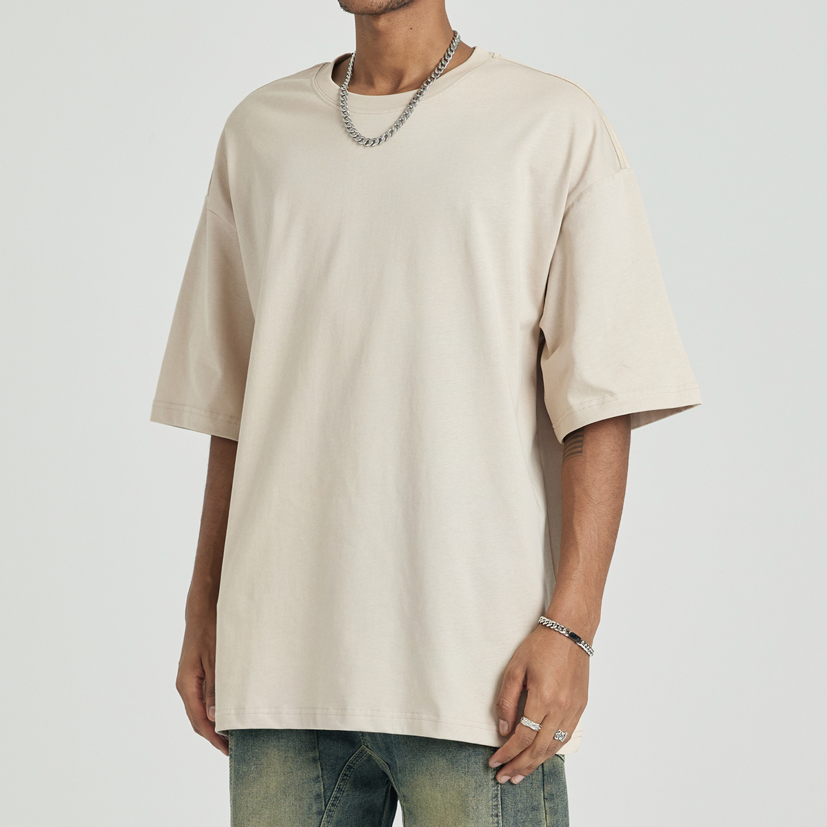 Unisex Oversized  Drop Shoulders T-shirt