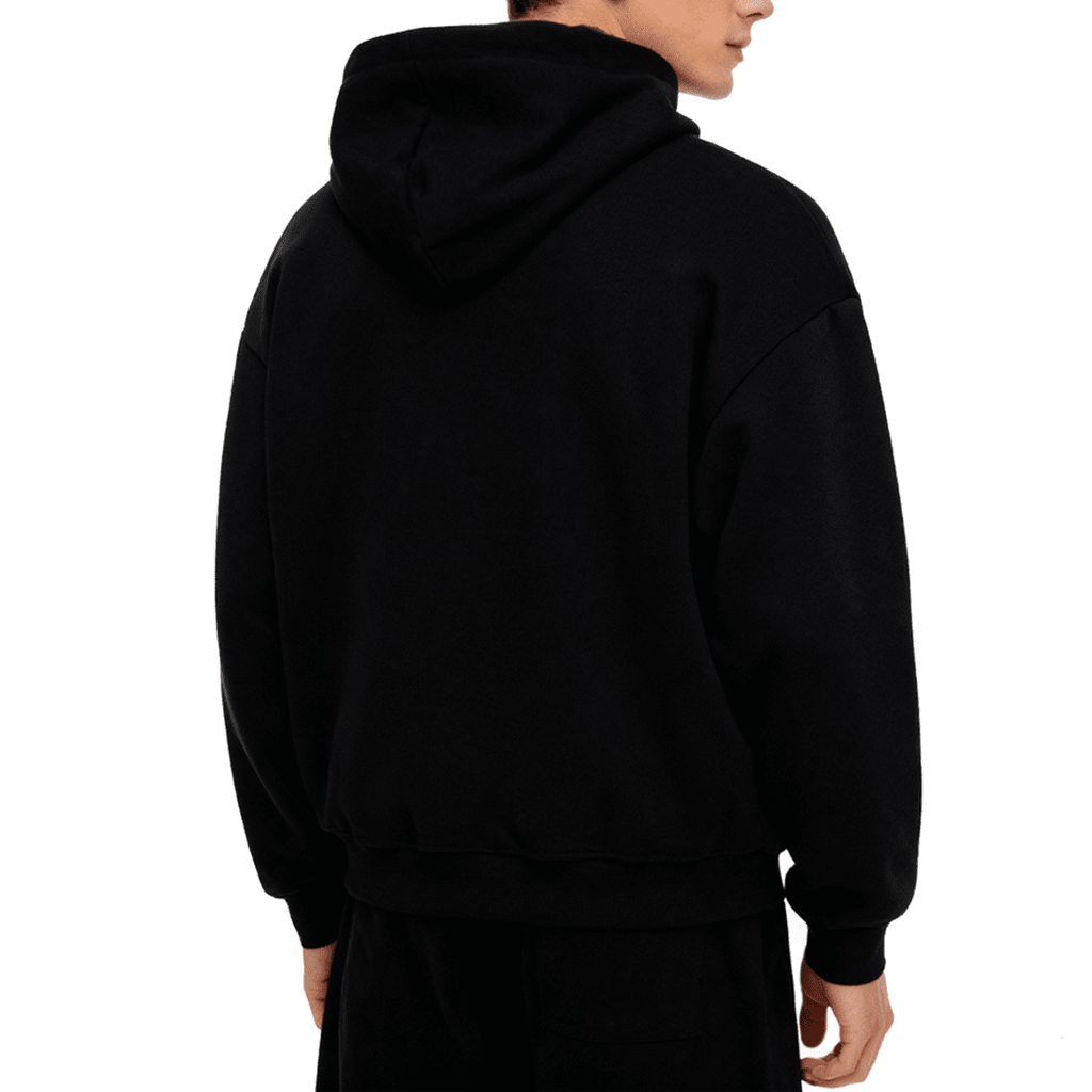 Unisex Cropped Oversized Zip-up Hoodie