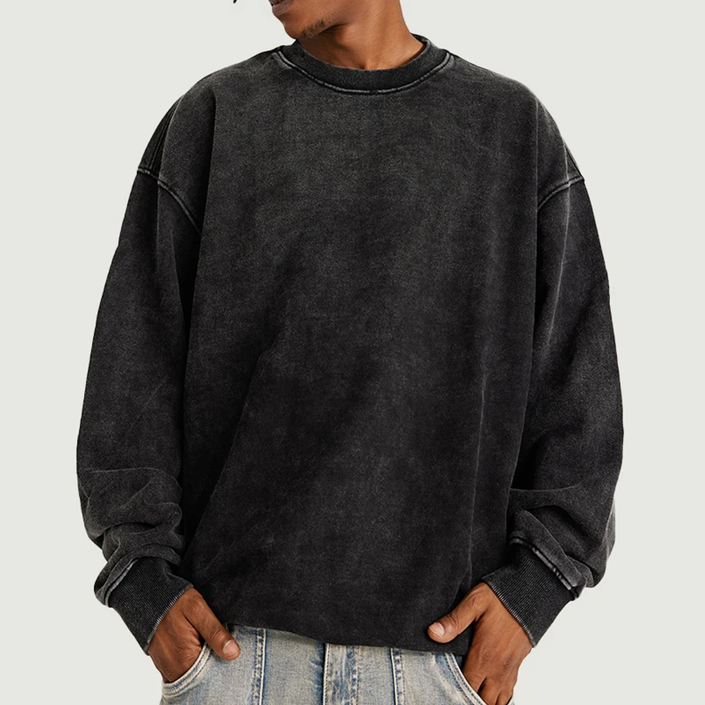 Unisex Super Heavyweight Oversized Faded Sweatshirt