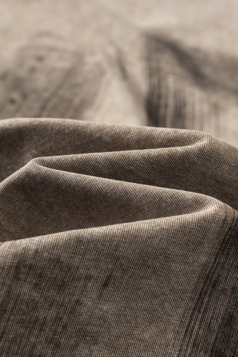 Distressed High Street Round Neck Sleeveless Tank Top