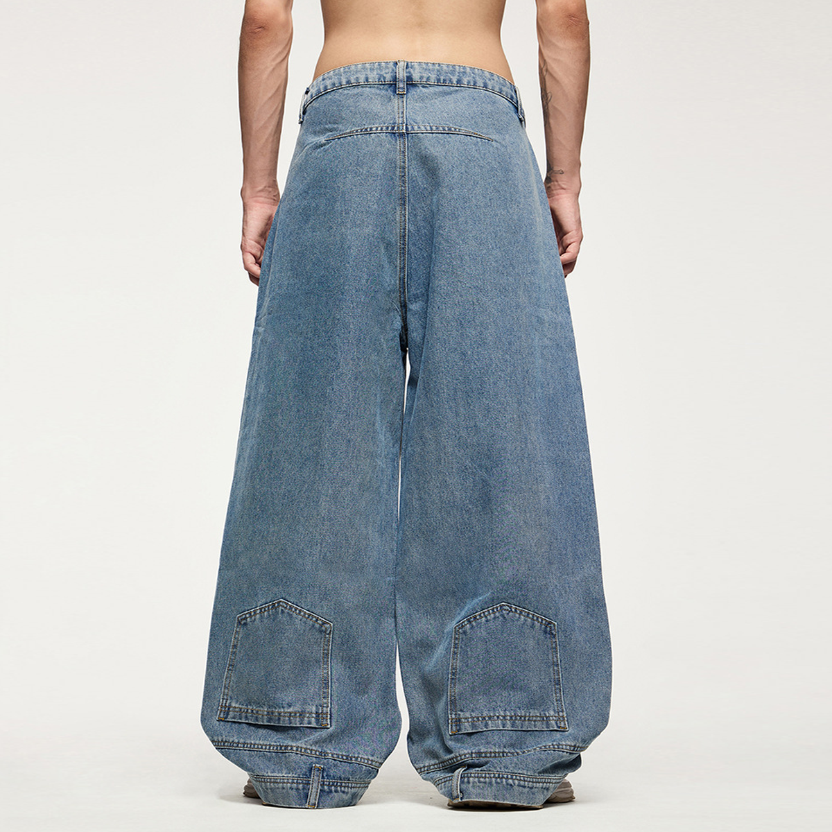 2024 Mirror Wide-leg Jeans