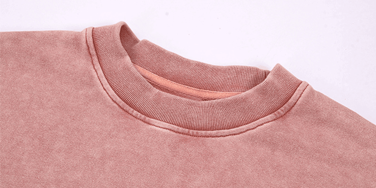 Washed Distressed Cropped Oversized Sweatshirt