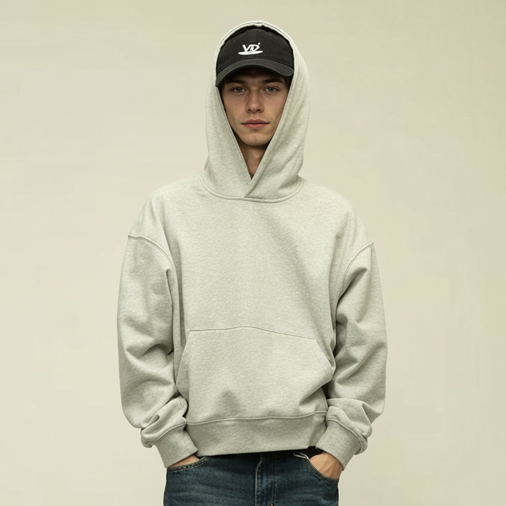 400GSM Unisex Heavyweight Cropped Hoodie