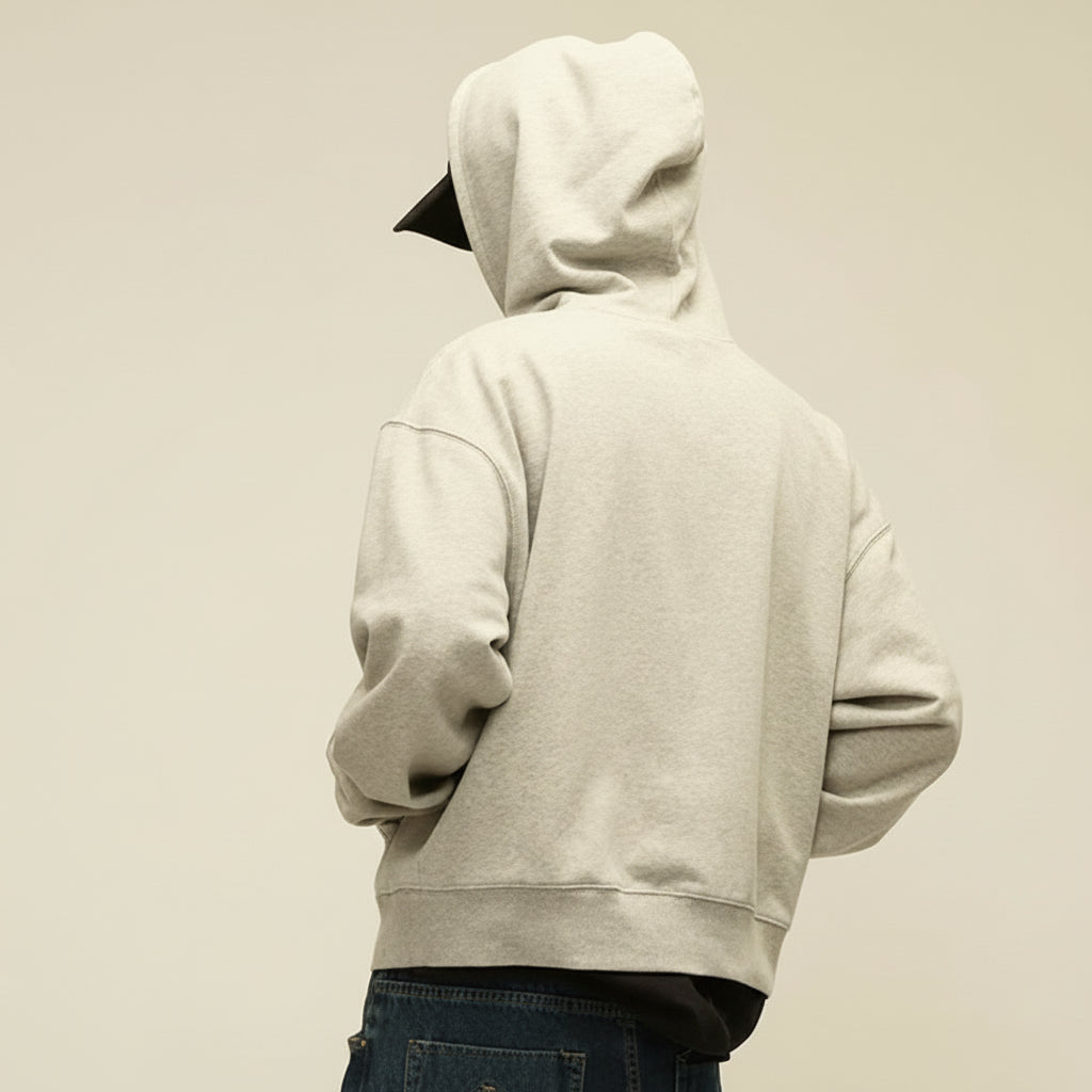 400GSM Unisex Heavyweight Cropped Hoodie