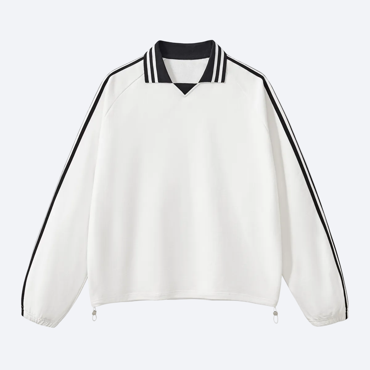 Unisex Contrast Collar Sweatshirt