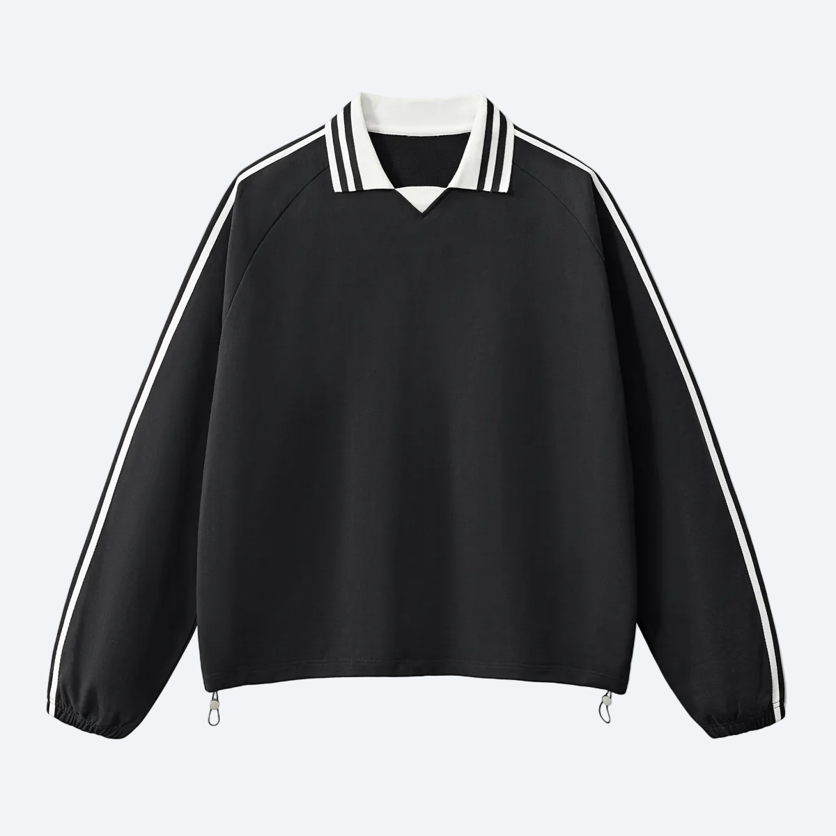 Unisex Contrast Collar Sweatshirt