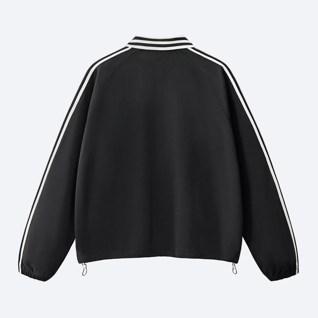 Unisex Contrast Collar Sweatshirt