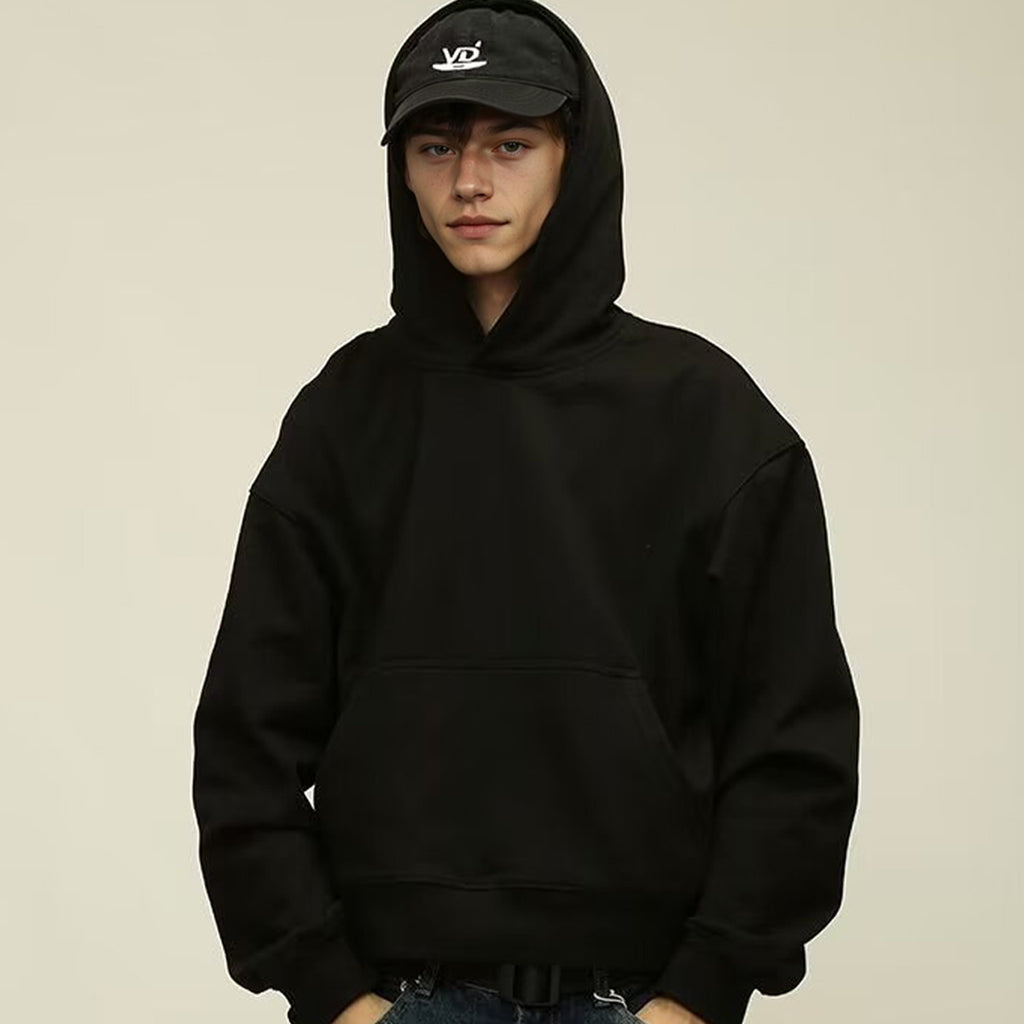 400GSM Unisex Heavyweight Cropped Hoodie