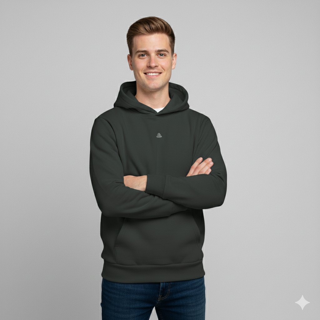 Urban garment-dyed hoodie