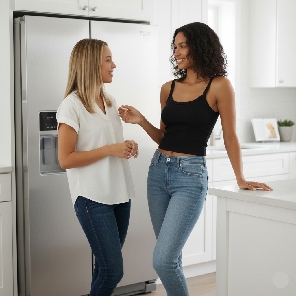 Women's Micro Ribbed Scoop Tank