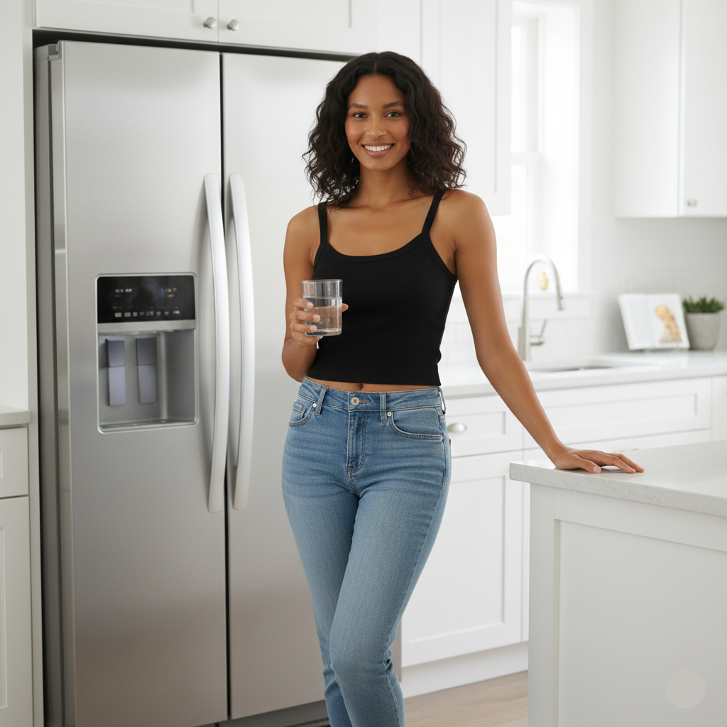 Women's Micro Ribbed Scoop Tank