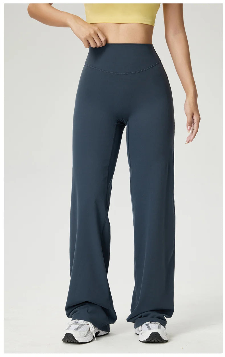 Women Wide Legs Yoga Leggings