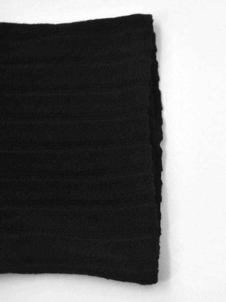 Turtleneck Mini Dresses