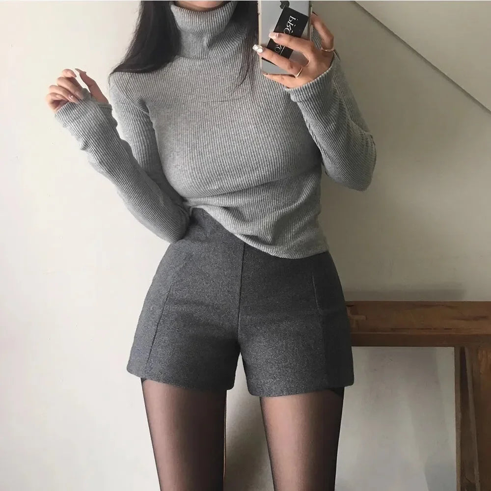 American Style Grey High-End Shorts