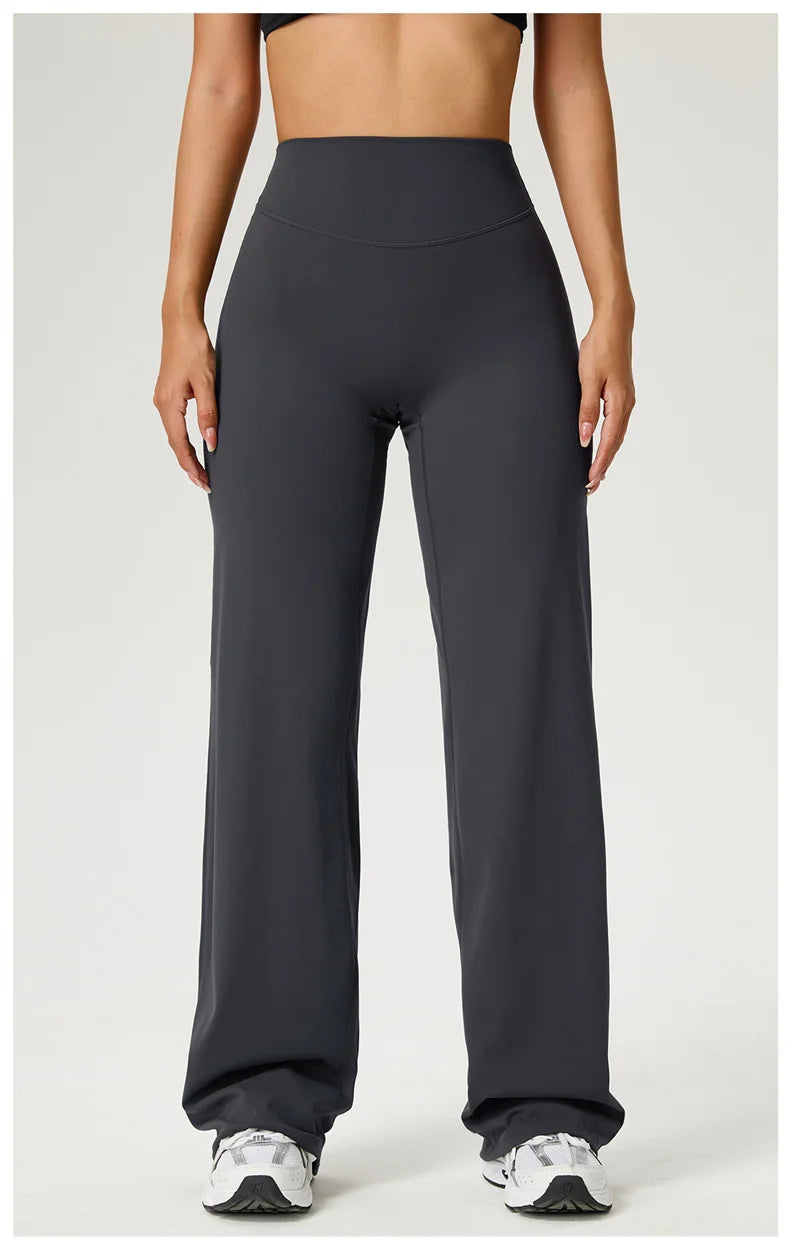 Women Wide Legs Yoga Leggings