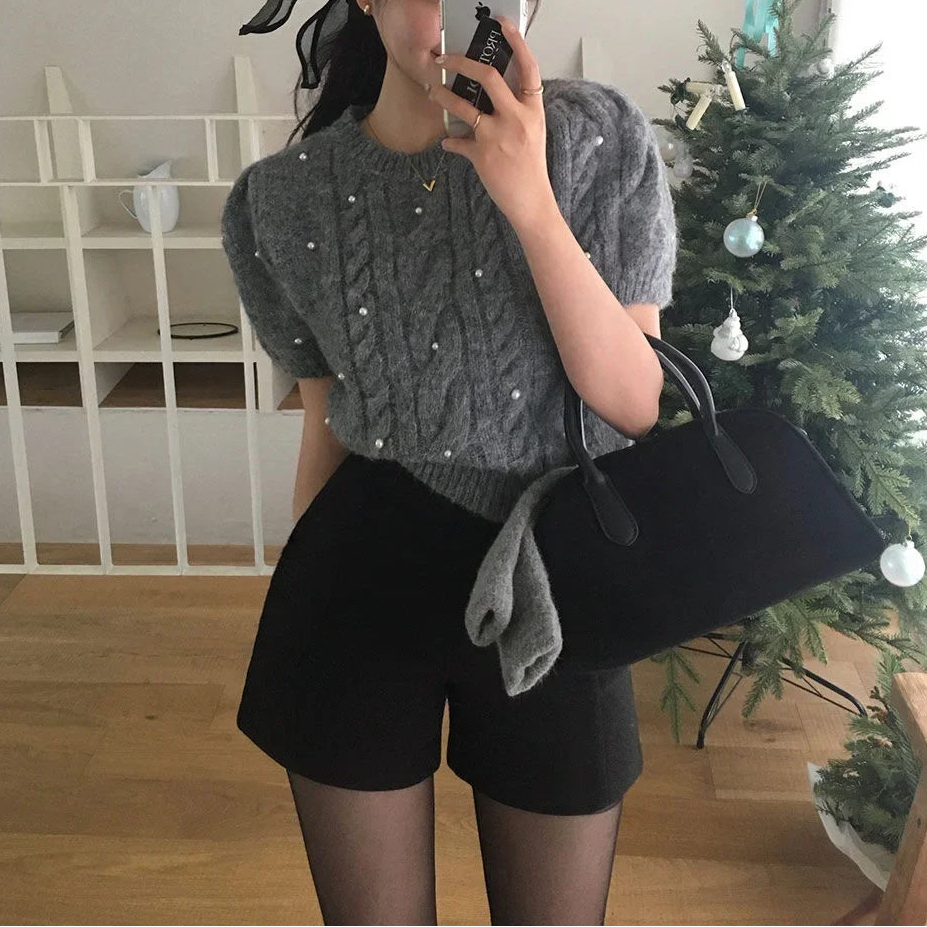 American Style Grey High-End Shorts