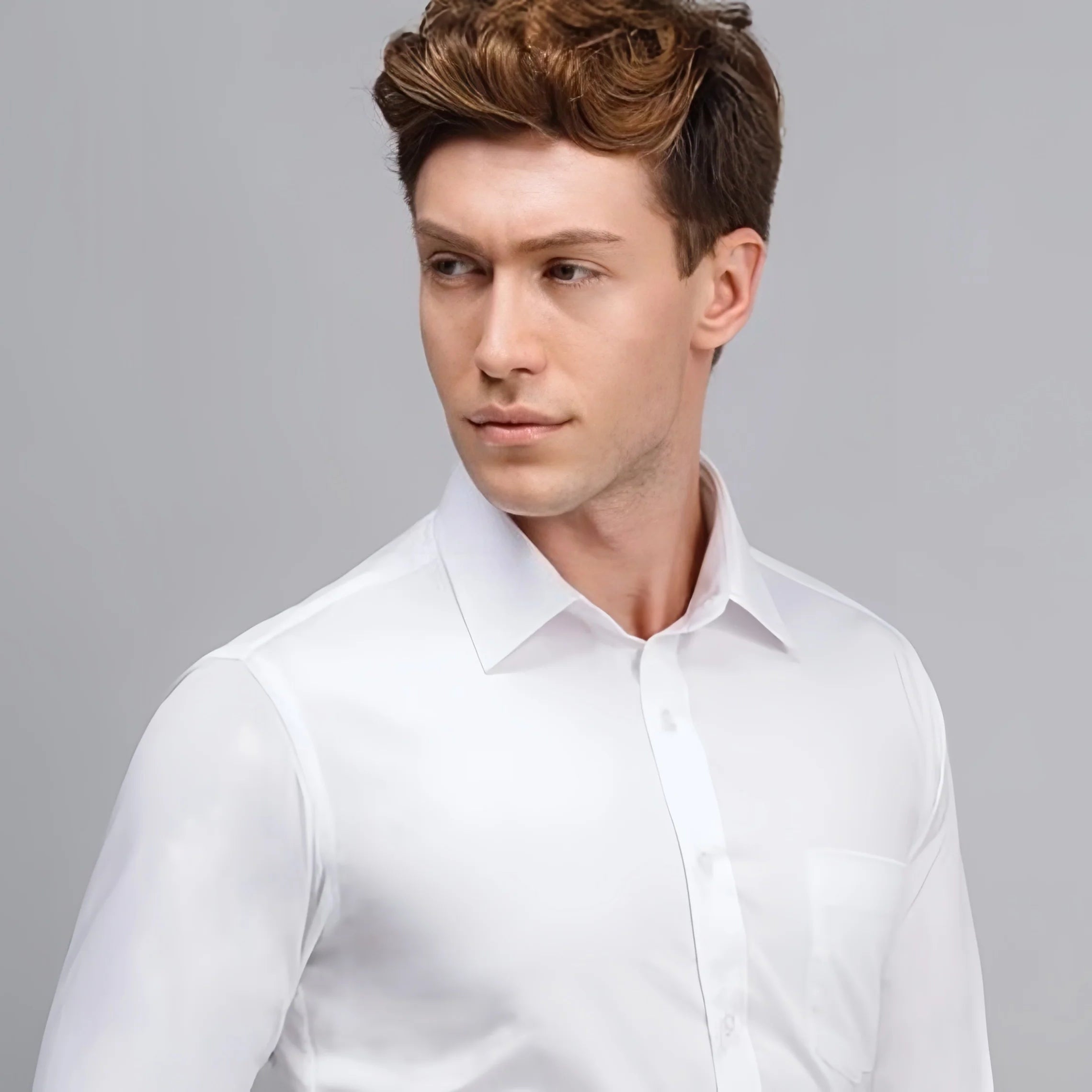 Men Long Sleeve Formal Shirt