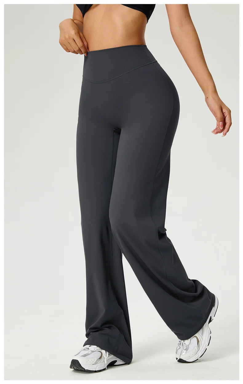 Women Wide Legs Yoga Leggings