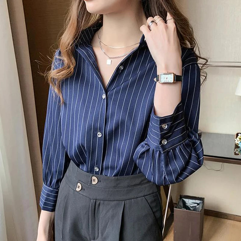 Striped Women Shirt