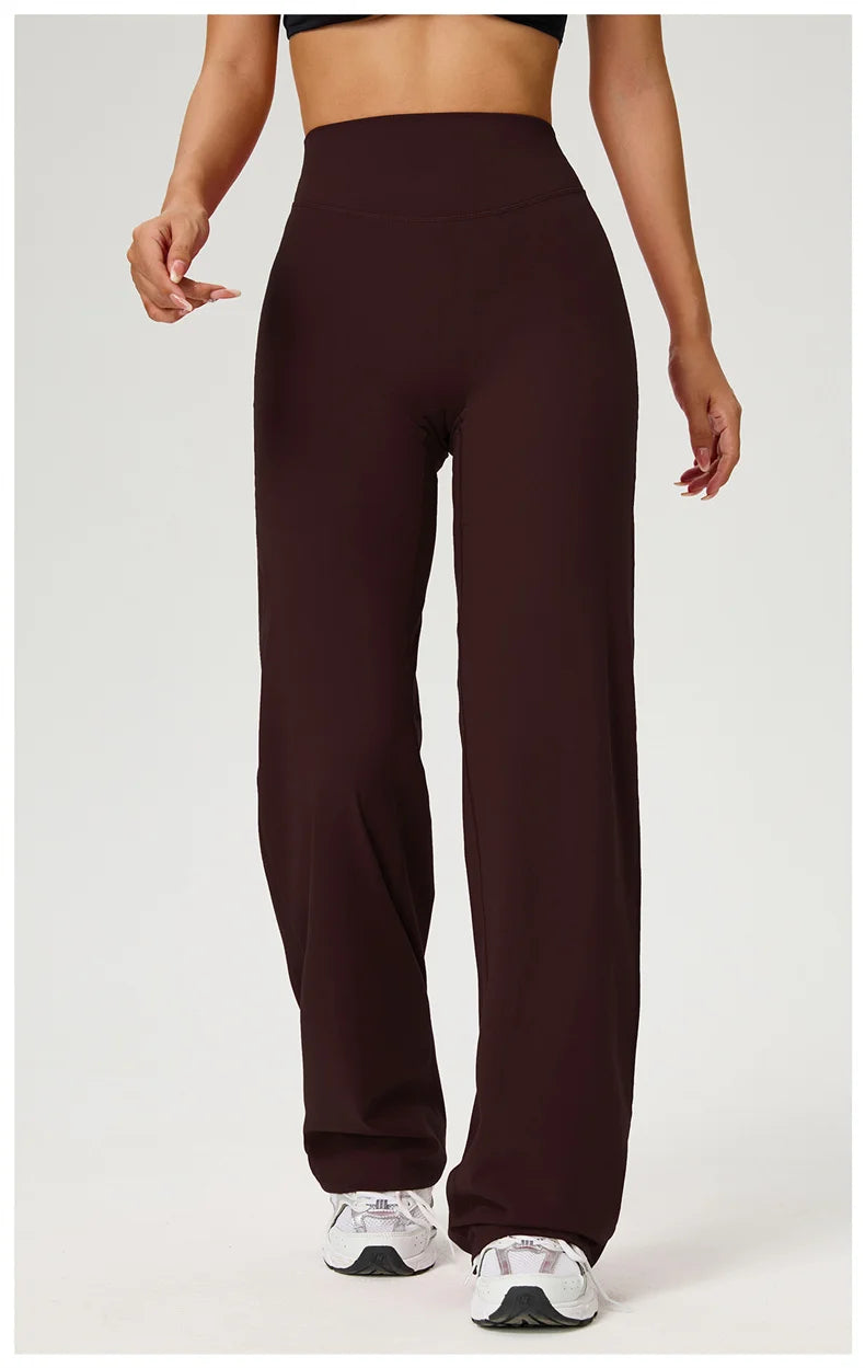 Women Wide Legs Yoga Leggings