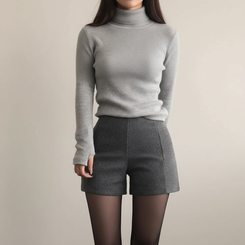 American Style Grey High-End Shorts