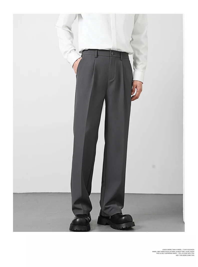 Men Business Casual Trousers
