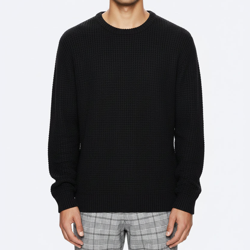 Men's Casual Round Neck Sweater