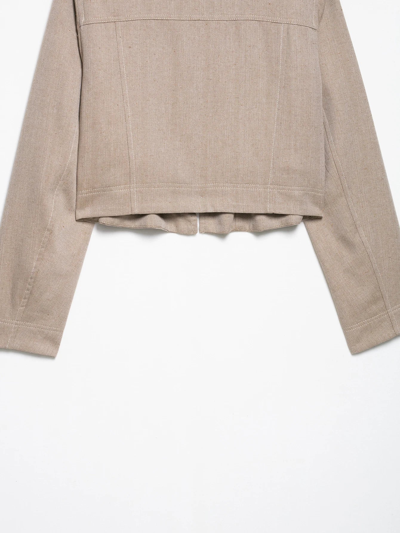 Women Khaki Herringbone Suit