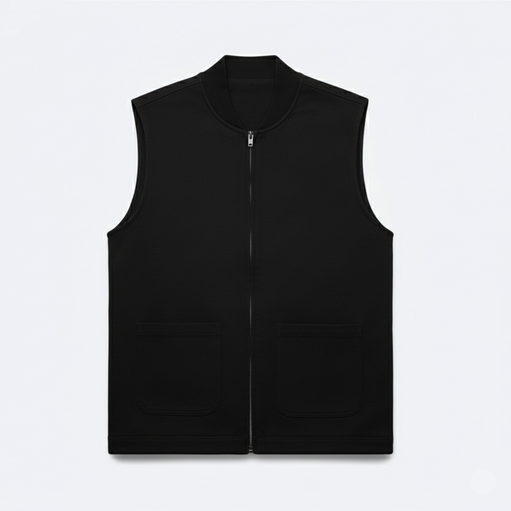 Canvas Heavy Vest – Durable Streetwear Outerwear