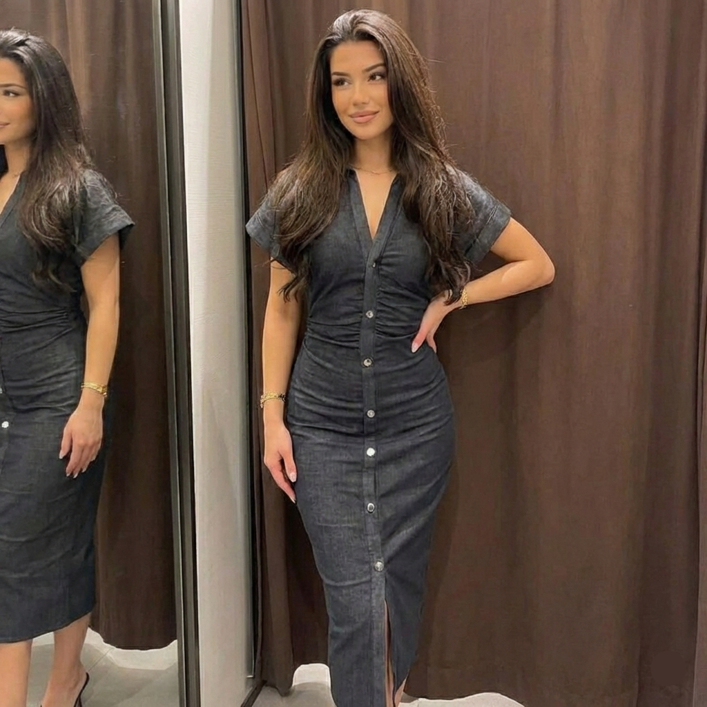 Denim Casual Dress