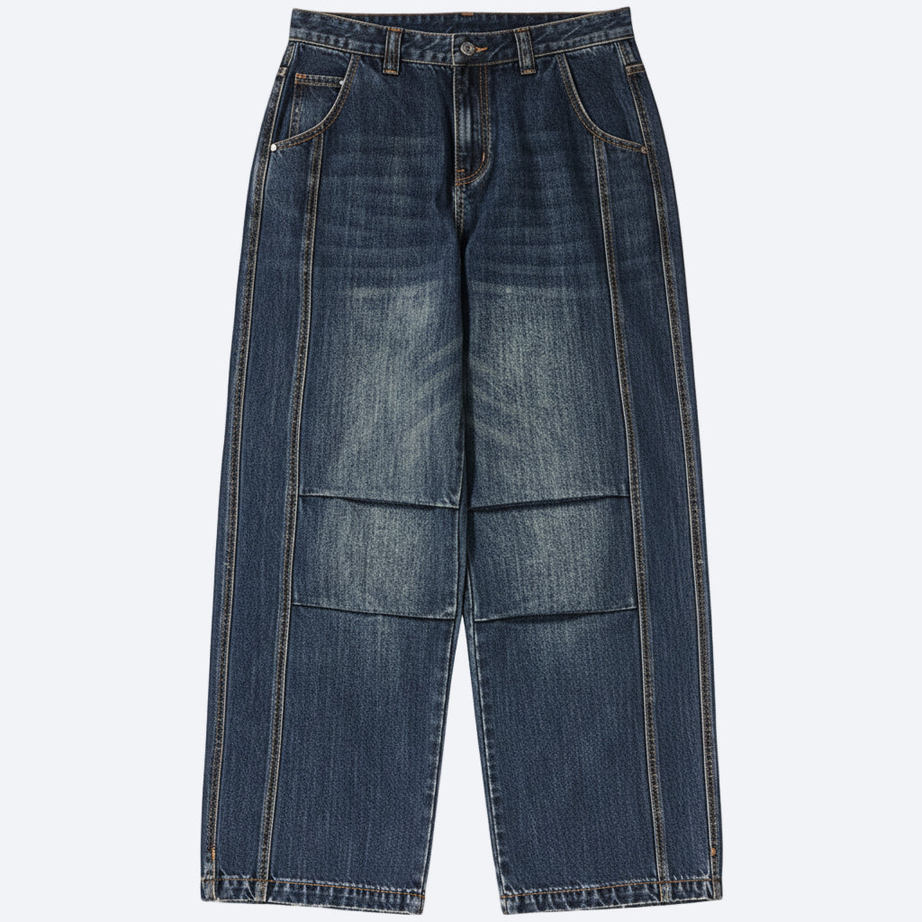 Super Quality Tailoring Straight-Leg Vintage Jeans