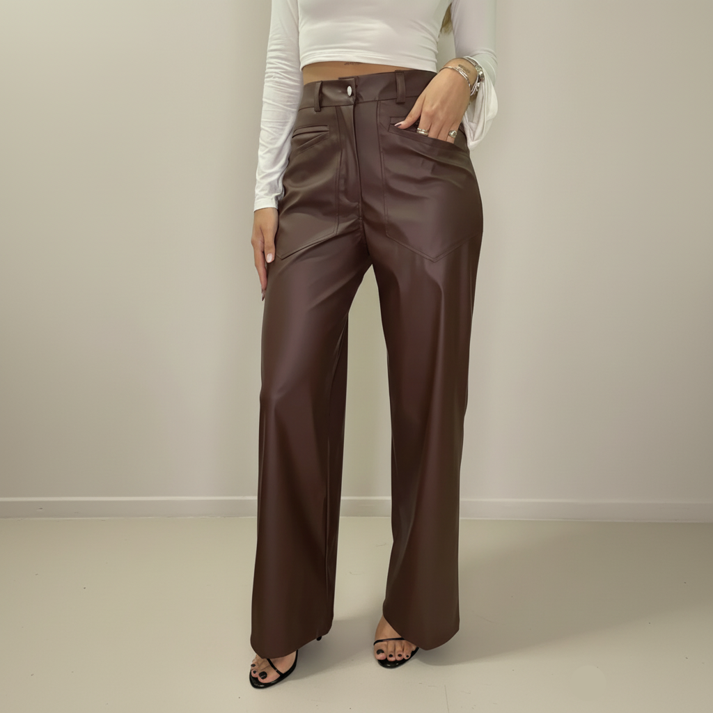 Women's leather pants